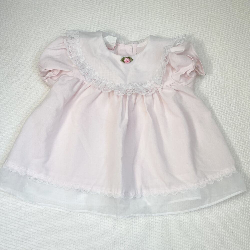 Vintage Allison Ann Pink Dress